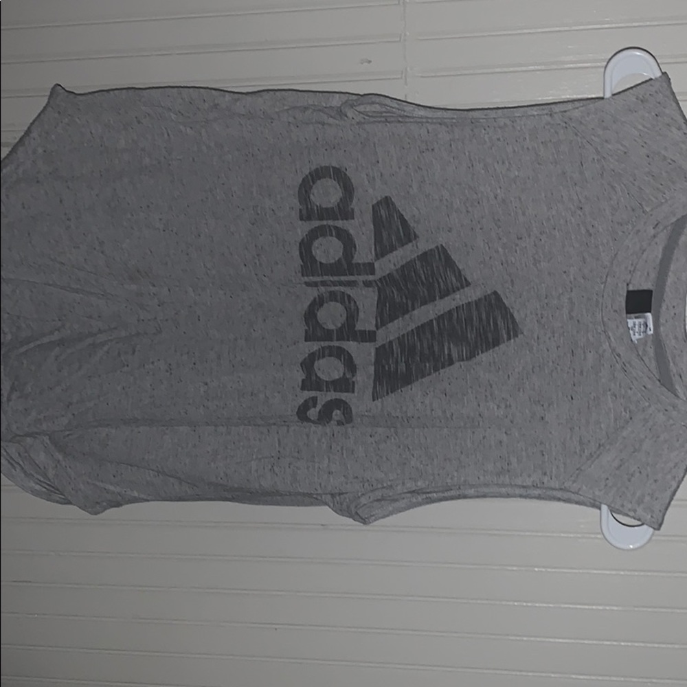 Grey adidas tank